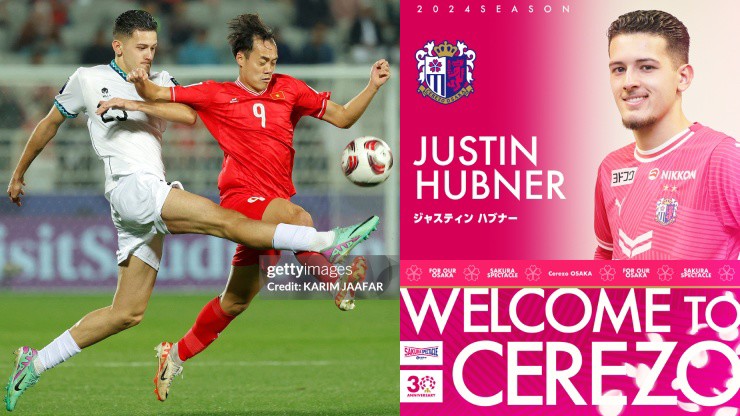 Justin Hubner gia nhập Cerezo Osaka